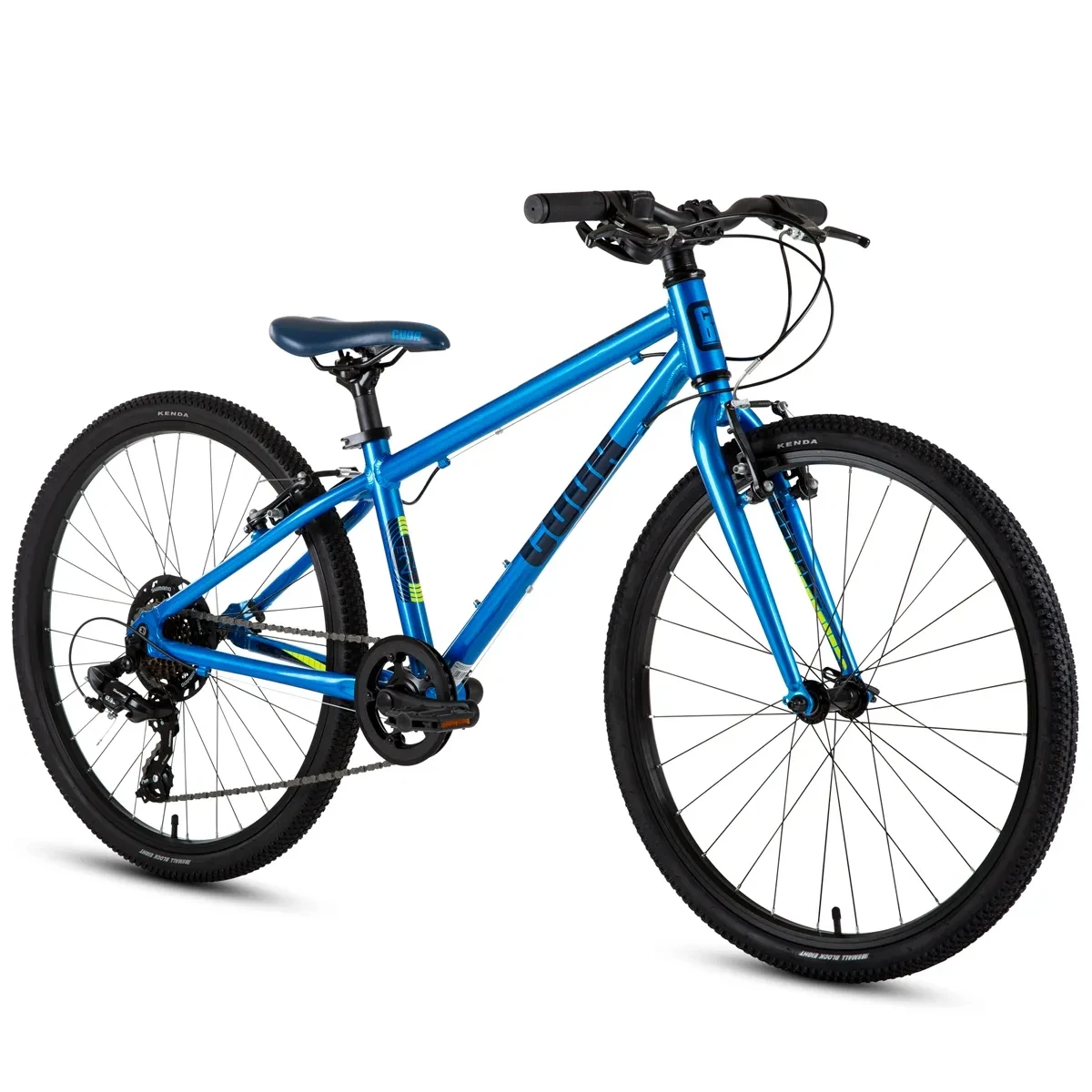 Cuda Trace 24 Inch Wheel Kids Mountain Bike Blue 3 Cuda Trace 24 Inch Wheel Kids Mountain Bike Blue