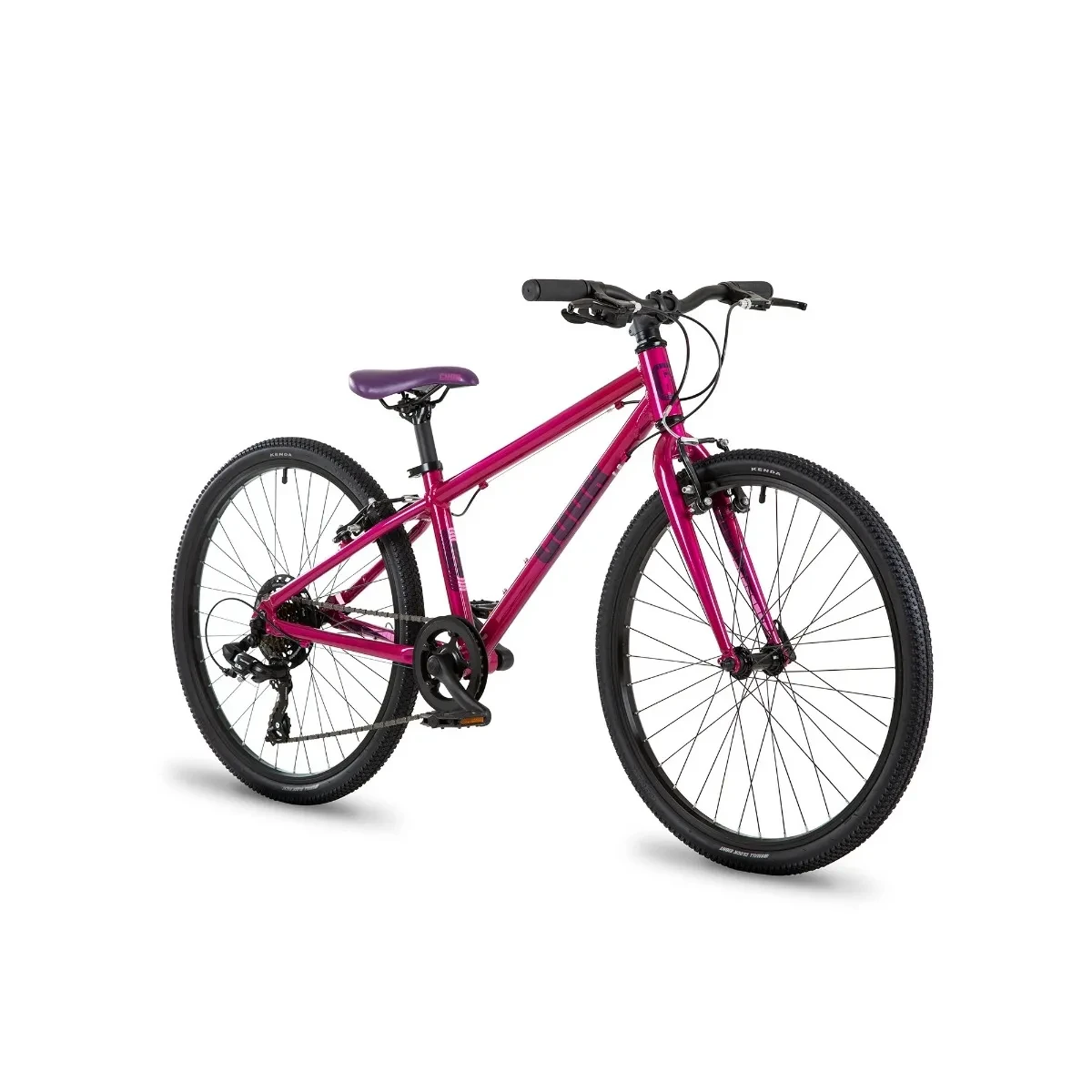 Cuda Trace 24 Inch Wheel Kids Mountain Bike Purple 3 Cuda Trace 24 Inch Wheel Kids Mountain Bike Purple