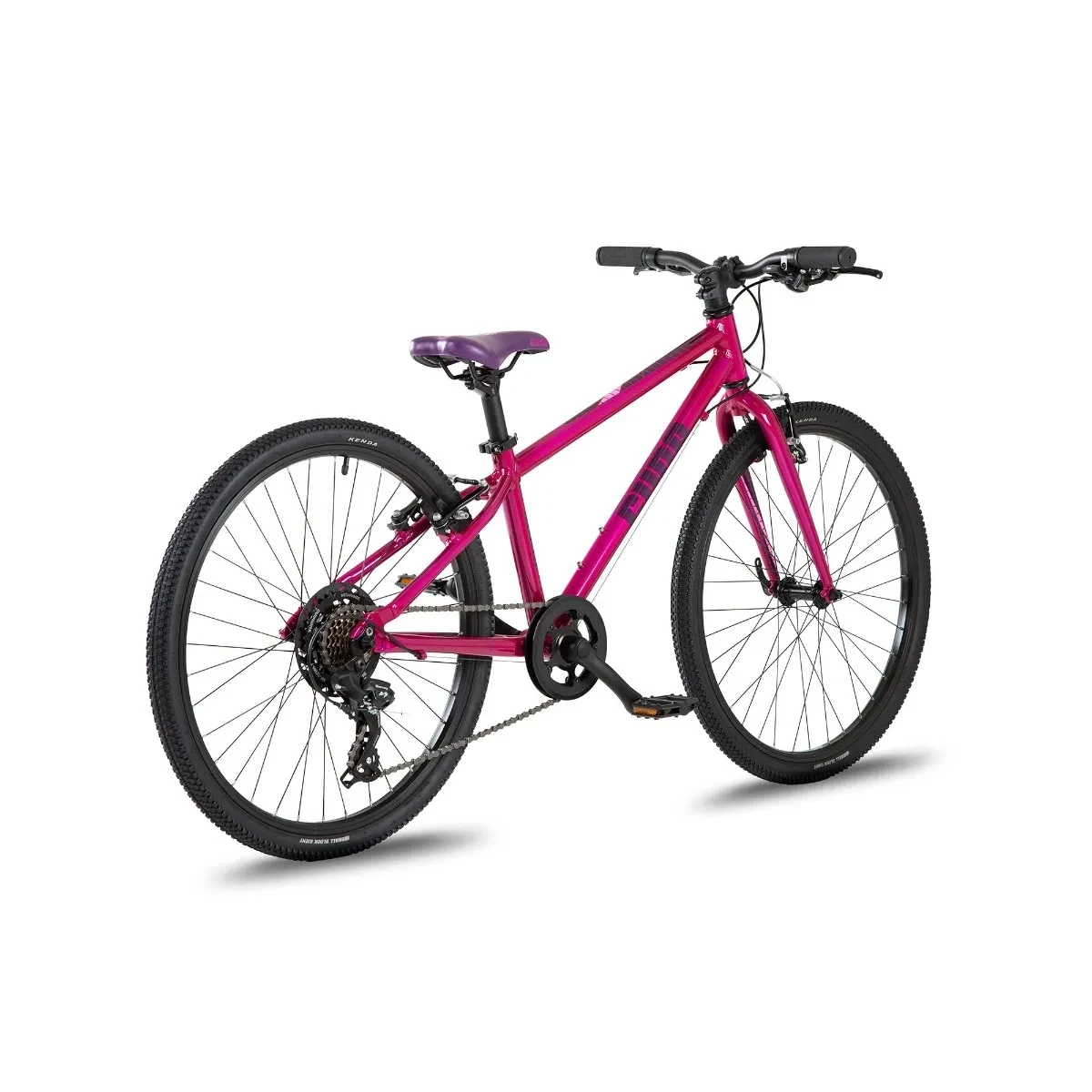Cuda Trace 24 Inch Wheel Kids Mountain Bike Purple 4 Cuda Trace 24 Inch Wheel Kids Mountain Bike Purple - Image 2