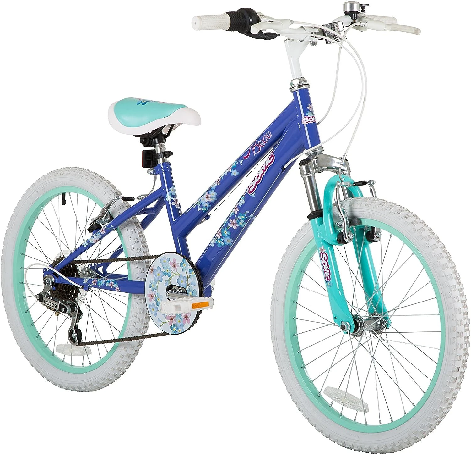 Sonic Beau 20 Inch Wheel Kids Mountain Bike Blue 3 Sonic Beau 20 Inch Wheel Kids Mountain Bike Blue