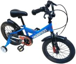 Skorpion Sam 16 Inch Wheel Kids Bike Blue