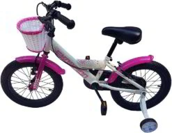 Skorpion Sally 16 Inch Wheel Kids Bike White Pink