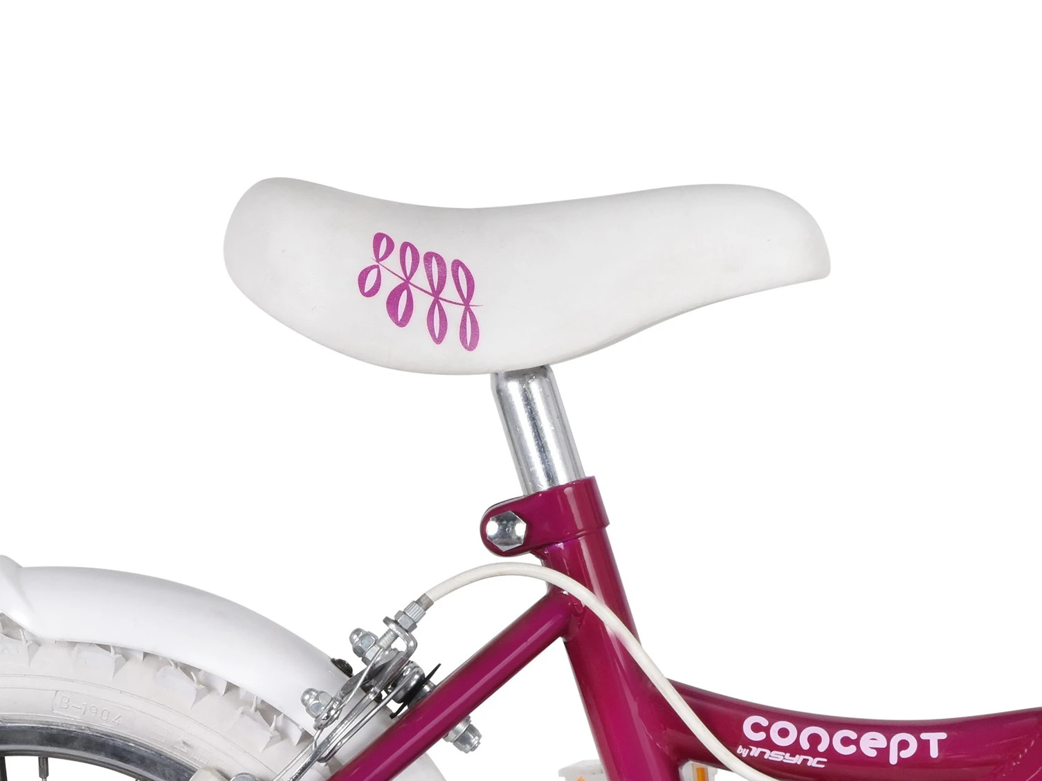 Concept Enchanted 14 Inch Wheel Kids Bike Pink 9 Concept Enchanted 14 Inch Wheel Kids Bike Pink - Image 7