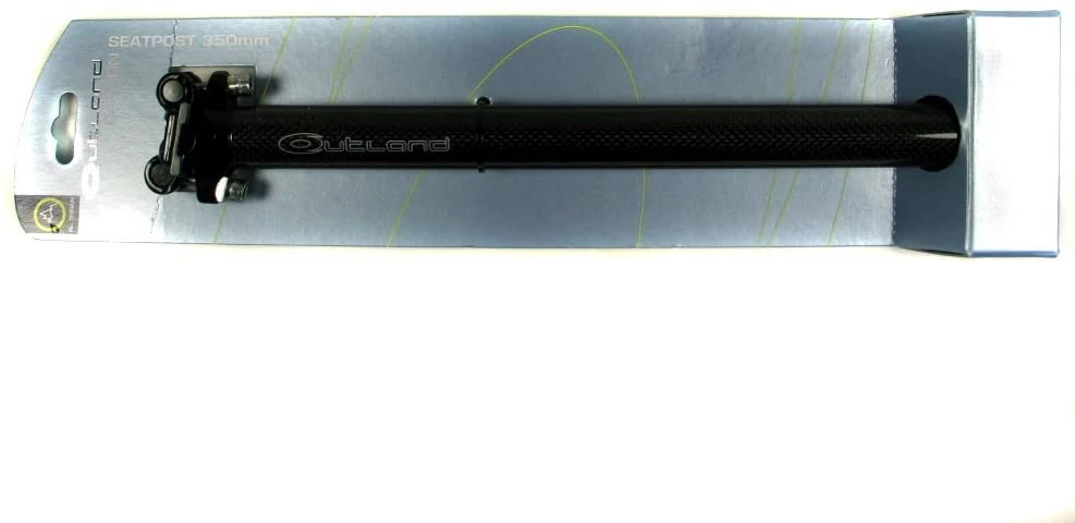 Outland Carbon Seatpost 31.6mm X 350mm Black 5 Outland Carbon Seatpost 31.6mm X 350mm Black - Image 3