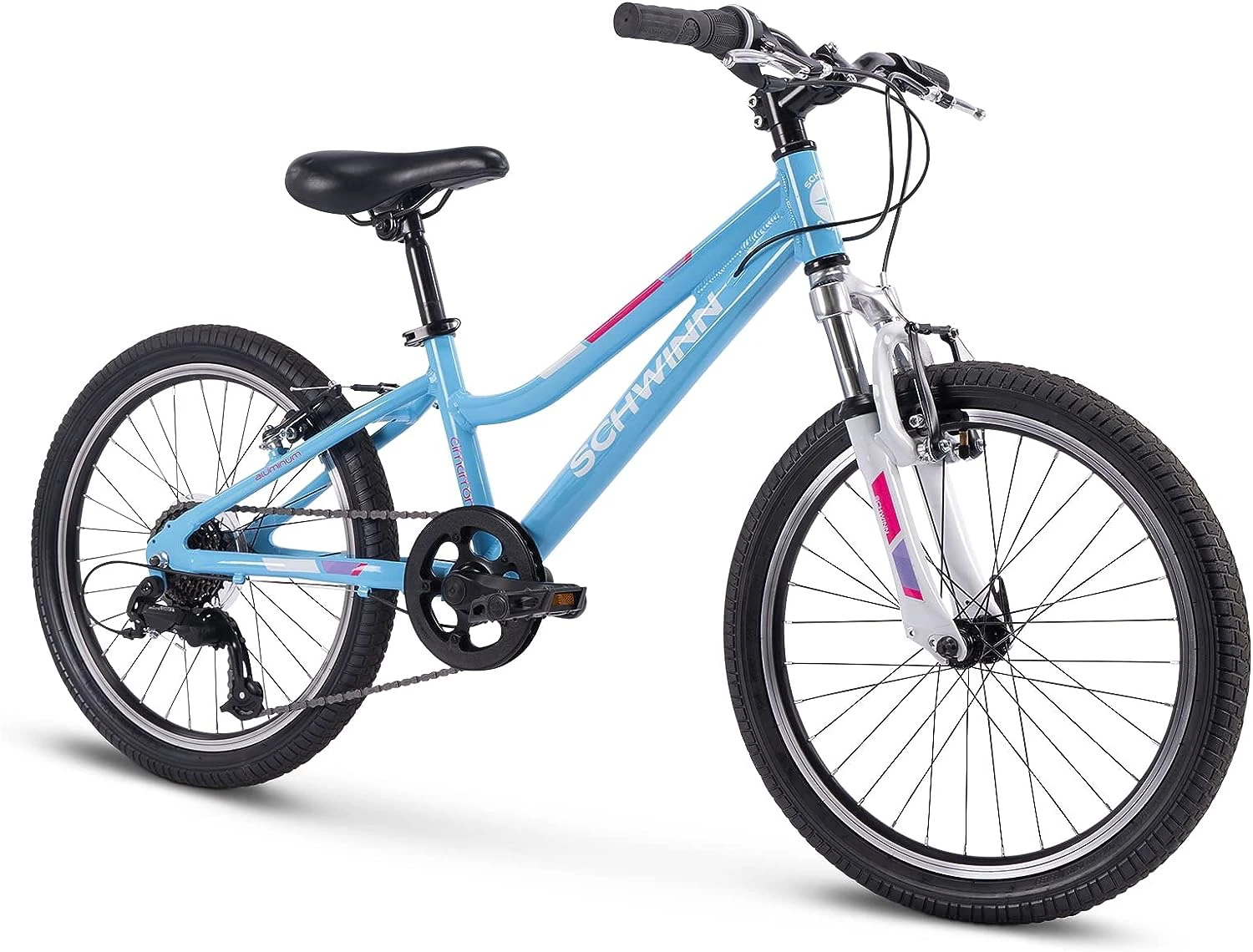 Schwinn Cimarron 20 Inch Wheel Kids Bike Blue 4 Schwinn Cimarron 20 Inch Wheel Kids Bike Blue - Image 2