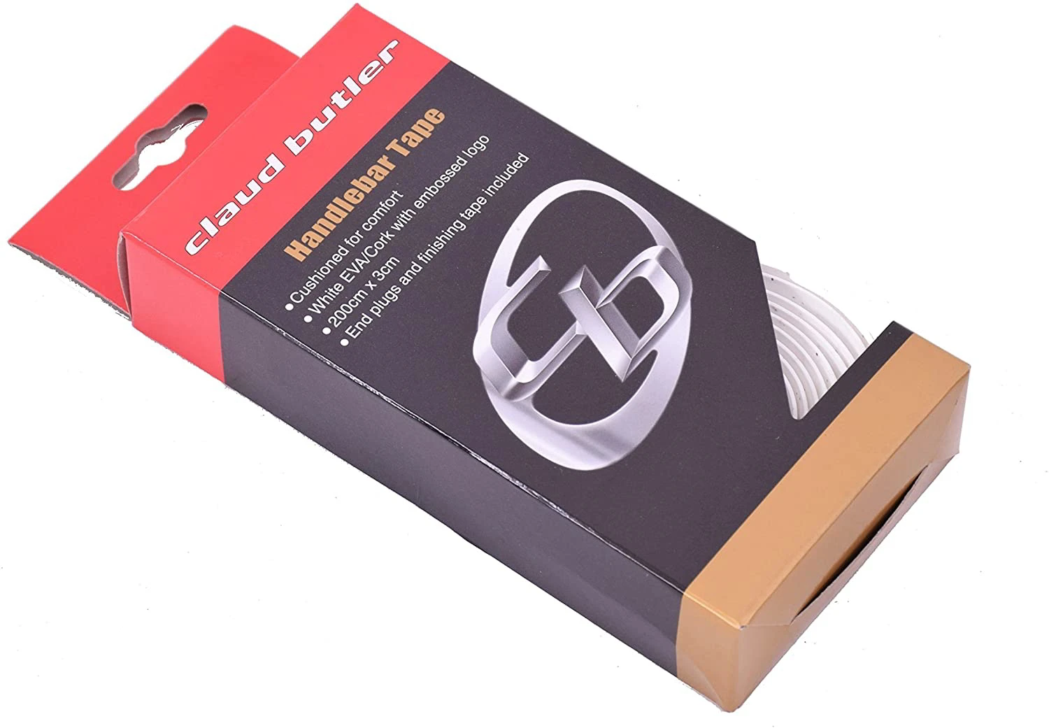 Claud Butler Exile Cork Handlebar Tape White 3 Claud Butler Exile Cork Handlebar Tape White