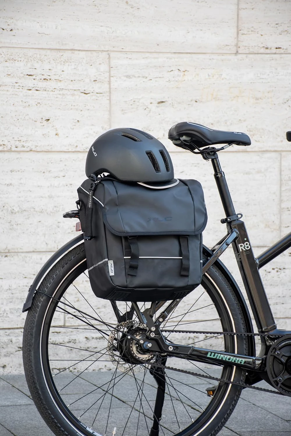 XLC BH-C24 City Helmet Black 5 XLC BH-C24 City Helmet Black - Image 3