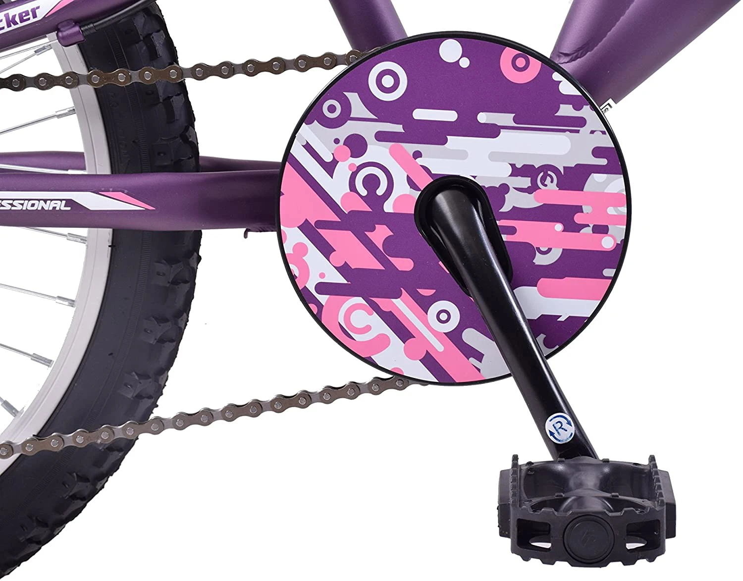 Professional Shocker 20 Inch Wheel Kids Mountain Bike Purple 5 Professional Shocker 20 Inch Wheel Kids Mountain Bike Purple - Image 3