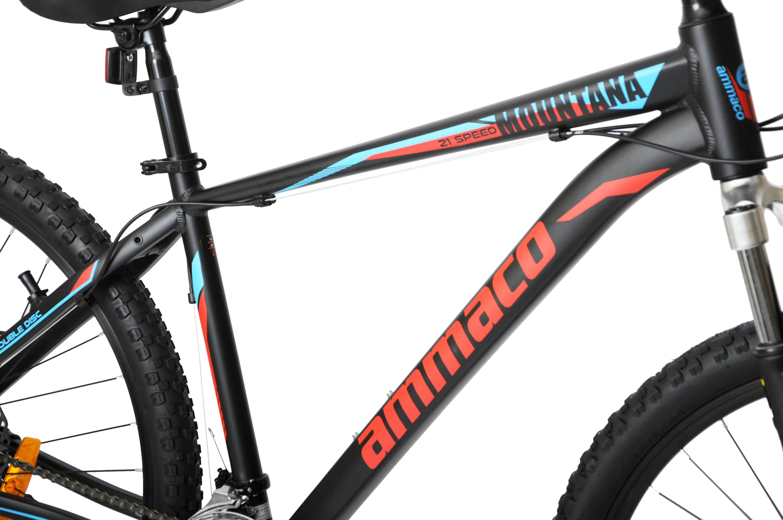 Ammaco Mountana Mountain Bike Black Disc 4 Ammaco Mountana Mountain Bike Black Disc - Image 2