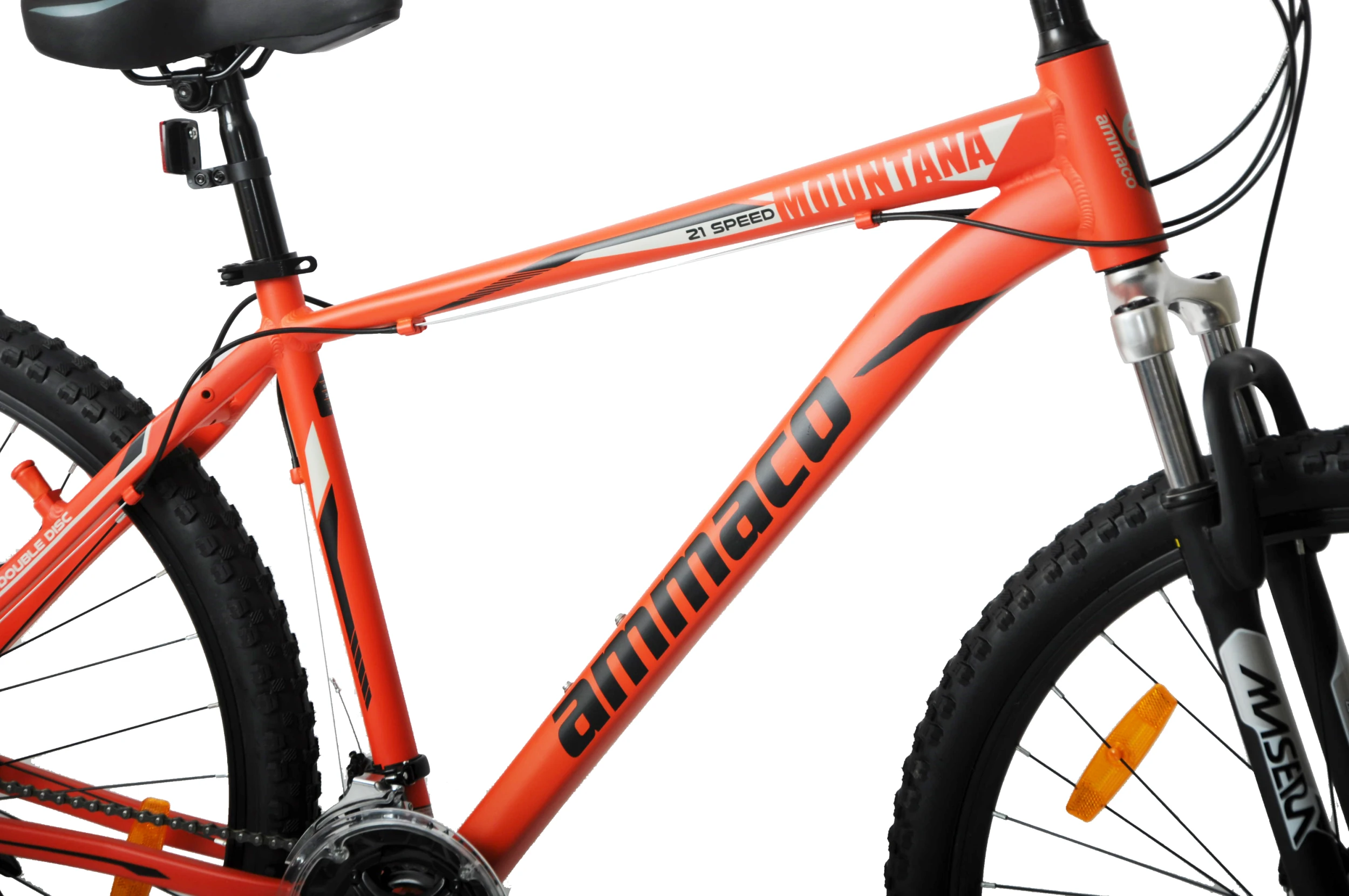 Ammaco Mountana Mountain Bike Orange Disc 4 Ammaco Mountana Mountain Bike Orange Disc - Image 2