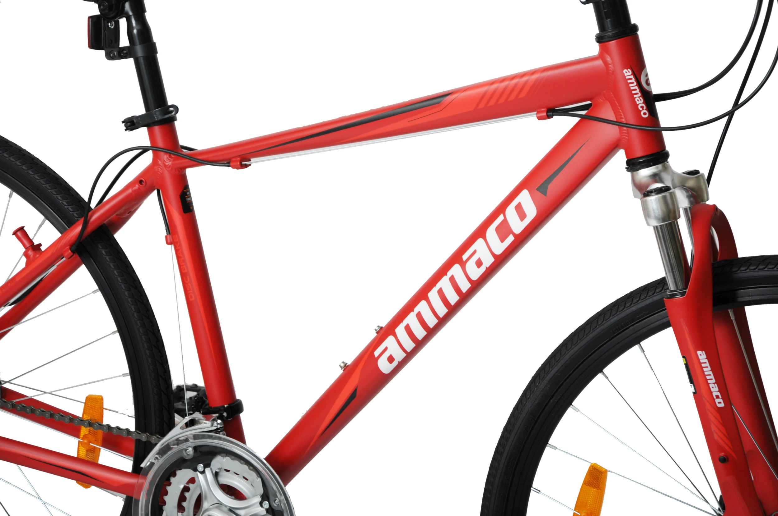 Ammaco Road Runner Pro Sports Hybrid Red 4 Ammaco Road Runner Pro Sports Hybrid Red - Image 2
