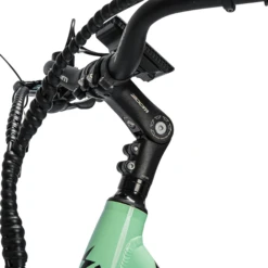 Ampere Deluxe Step Through 26 Inch Wheel Electric Bike Green -CycleKing Shop AMP DLX GRN BM205