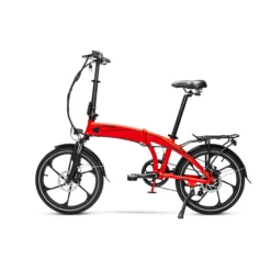 Ampere Mode Folding Electric Bike Red
