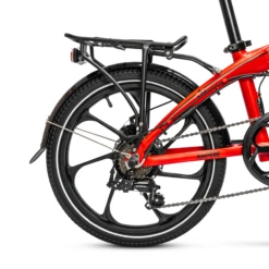 Ampere Mode Folding Electric Bike Red -CycleKing Shop AMPERE20MODEb