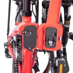 Ampere Mode Folding Electric Bike Red -CycleKing Shop AMPERE20MODEf