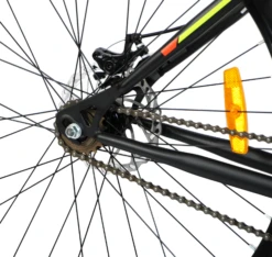 Ammaco Axxis 24 Inch Wheel Black And Orange -CycleKing Shop AXXIS20BLACKa