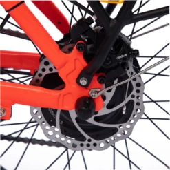 Chill-e Low Step Folding Electric Bike Orange