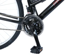 Professional Cross Women's Commuter Hybrid Bike Black And Red -CycleKing Shop CROSS20UNI 3