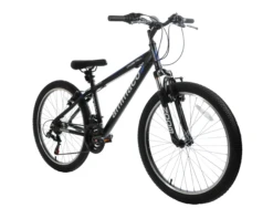 Ammaco Crossfell 24 Inch Kids Mountain Bike Black And Blue