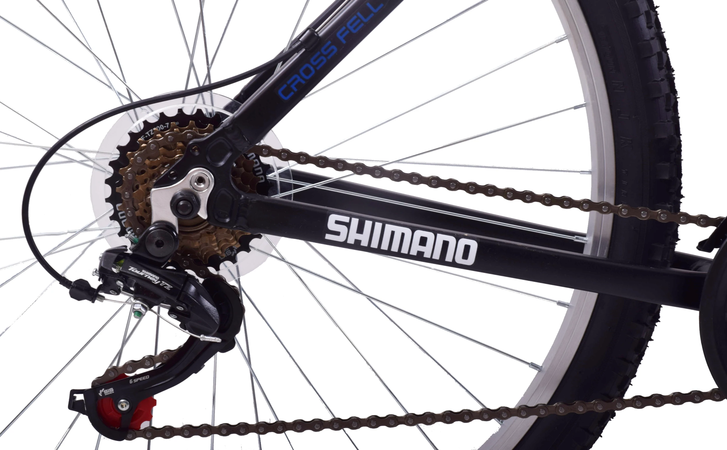 Ammaco Crossfell Mountain Bike Blue And Black 4 Ammaco Crossfell Mountain Bike Blue And Black - Image 2