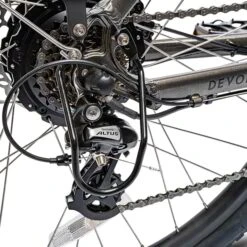 Ampere Deluxe Step Through 700c Wheel Electric Bike Grey -CycleKing Shop DELUXE GREY WEB2010 2