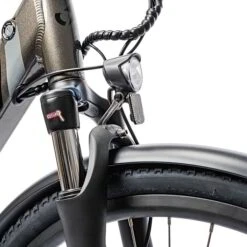 Ampere Deluxe Step Through 700c Wheel Electric Bike Grey -CycleKing Shop DELUXE GREY WEB208 2