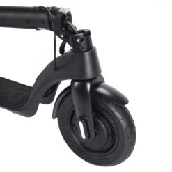 Decent One 350w Electric Scooter 14 Decent One 350w Electric Scooter -CycleKing Shop Decent One Electric Scooter right three quarter front wheel detail