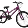 Ammaco Eclipse 18 Inch Wheel Kids Mountain Bike Purple