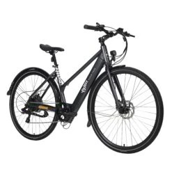 EMU Evo Step Through 700c Wheel Electric Bike Metallic Grey