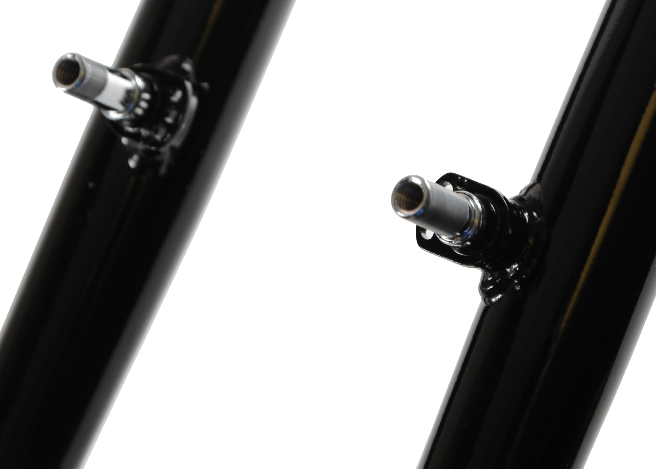 26 Inch Threaded Forks 1 Inch Black 4 26 Inch Threaded Forks 1 Inch Black - Image 2