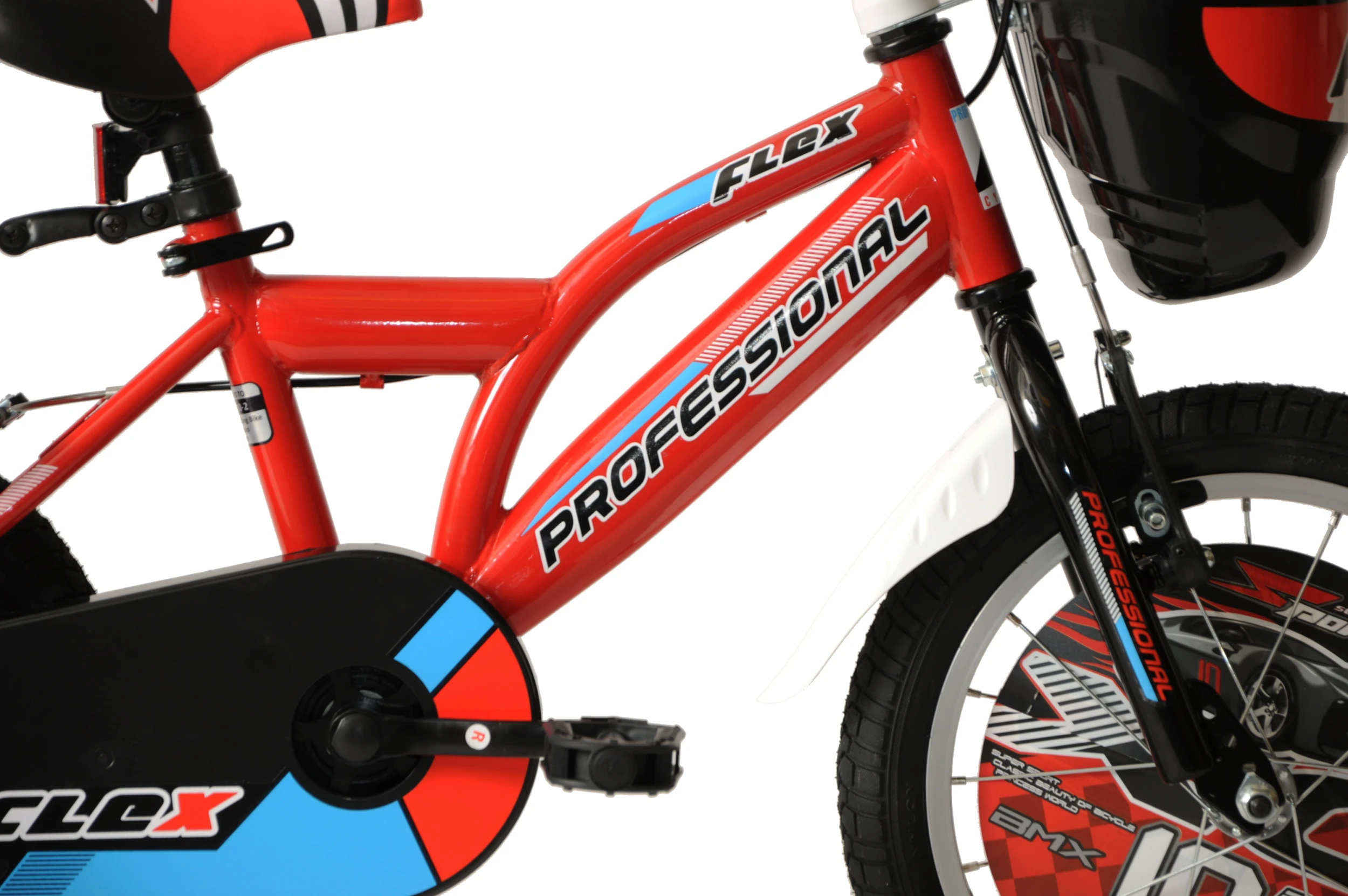 Professional Flex 16 Inch Wheel Kids Bike Red 4 Professional Flex 16 Inch Wheel Kids Bike Red - Image 2