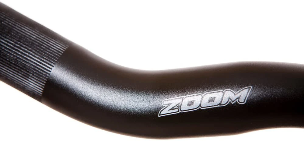 Zoom 25.4mm Semi Raised Handlebars Black 4 Zoom 25.4mm Semi Raised Handlebars Black - Image 2