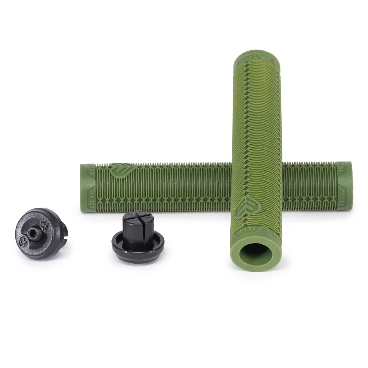 Eclat Shogun Handlebar Grips Army Green 4 Eclat Shogun Handlebar Grips Army Green - Image 2