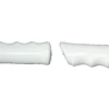 Plastiche Cassano 19mm Handlebar Grips White -CycleKing Shop HG72WHa