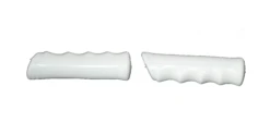 Plastiche Cassano 19mm Handlebar Grips White
