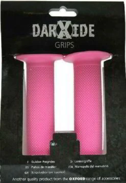 Oxford Darxide BMX Handlebar Grips Pink -CycleKing Shop HG83PI