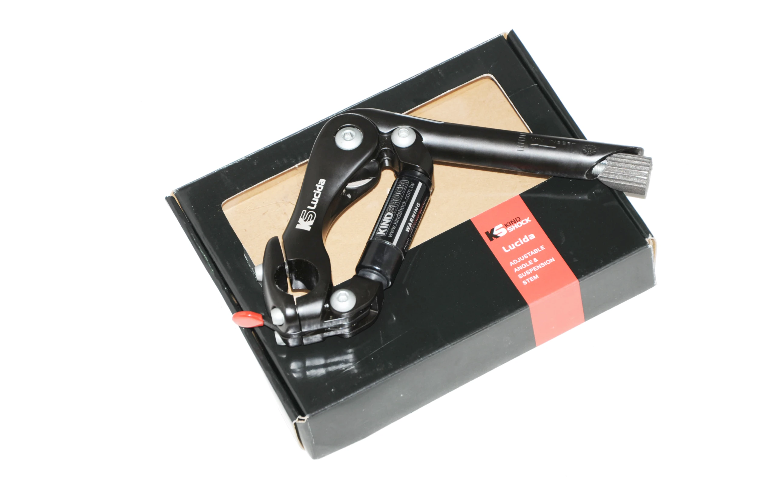 Kind Shock Adjustable Suspension Handlebar Stem 22.2mm 3 Kind Shock Adjustable Suspension Handlebar Stem 22.2mm