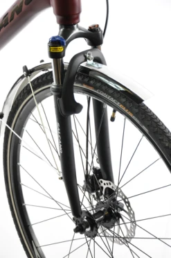 Salcano Istanbul Commuter Hybrid Bike Maroon -CycleKing Shop ISTANBUL20BURGUNDYf