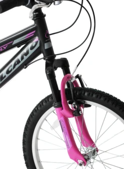 Salcano Lily 20 Inch Wheel Kids Bike Black -CycleKing Shop LILY202d