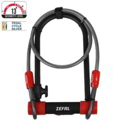 Zefal K-Traz U13 Shackle Lock And Cable 230mm