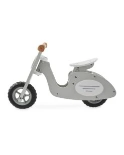 Little Town Wooden Balance Bike Grey