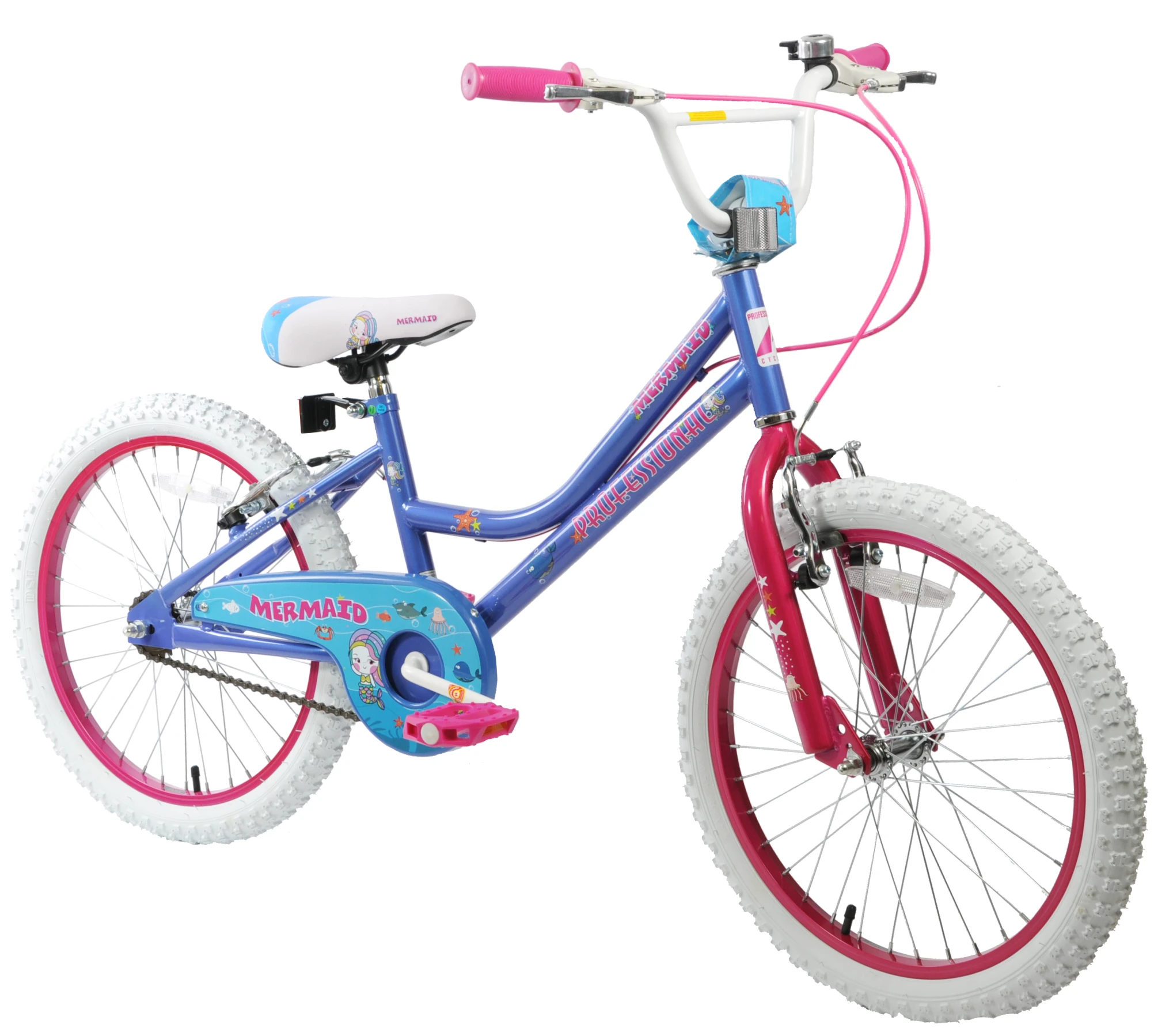Professional Mermaid 20 Inch Wheel Kids Bike Blue 3 Professional Mermaid 20 Inch Wheel Kids Bike Blue