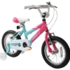 Ammaco Misty 14 Inch Wheel Kids Bike Pink And Blue