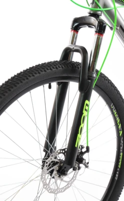 Ammaco Montana 29 Inch Wheel Mountain Bike Grey -CycleKing Shop MONTANA20GREY20GREENm