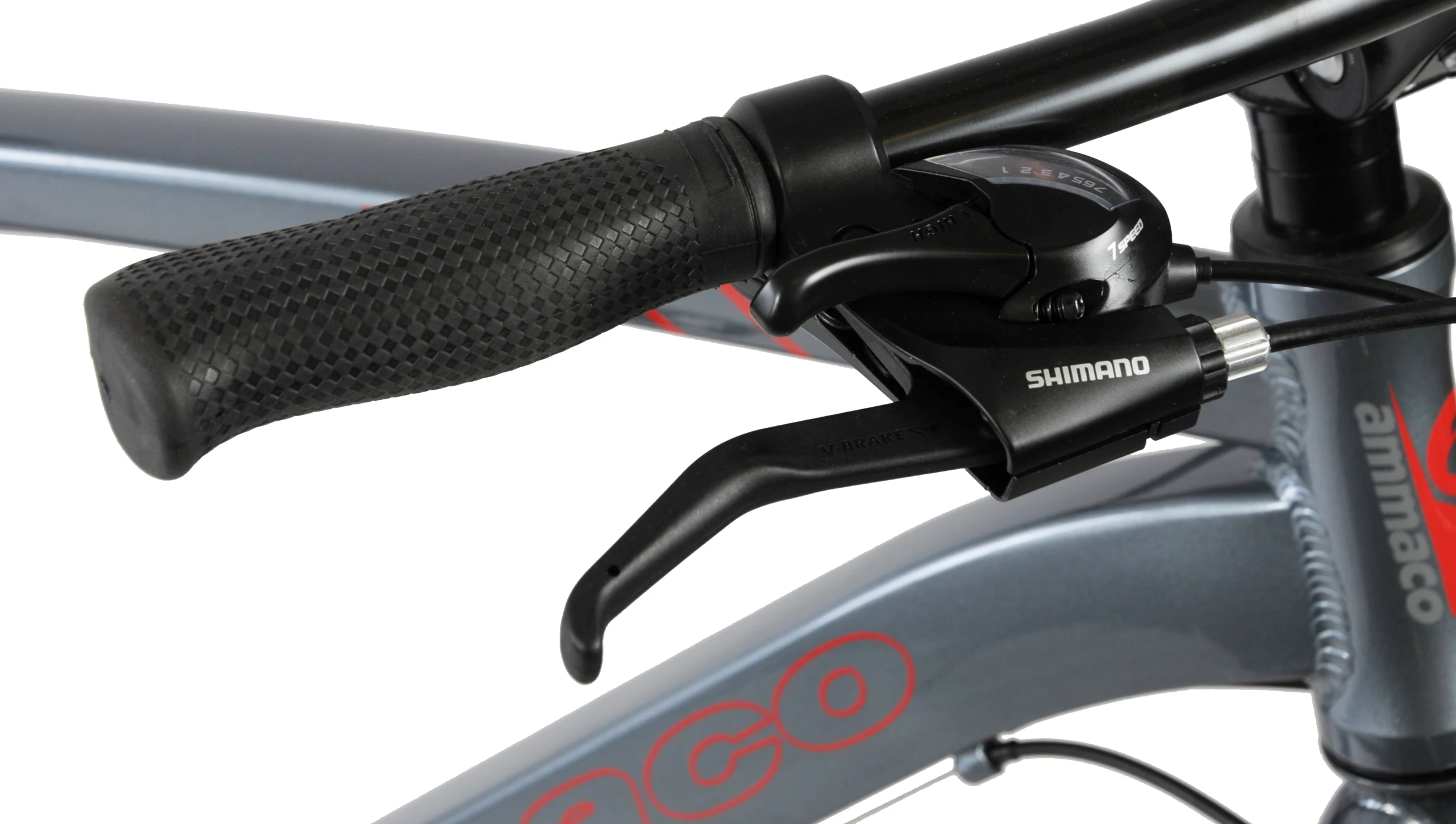 Ammaco Pathway X1 Sports Hybrid Bike Grey 4 Ammaco Pathway X1 Sports Hybrid Bike Grey - Image 2