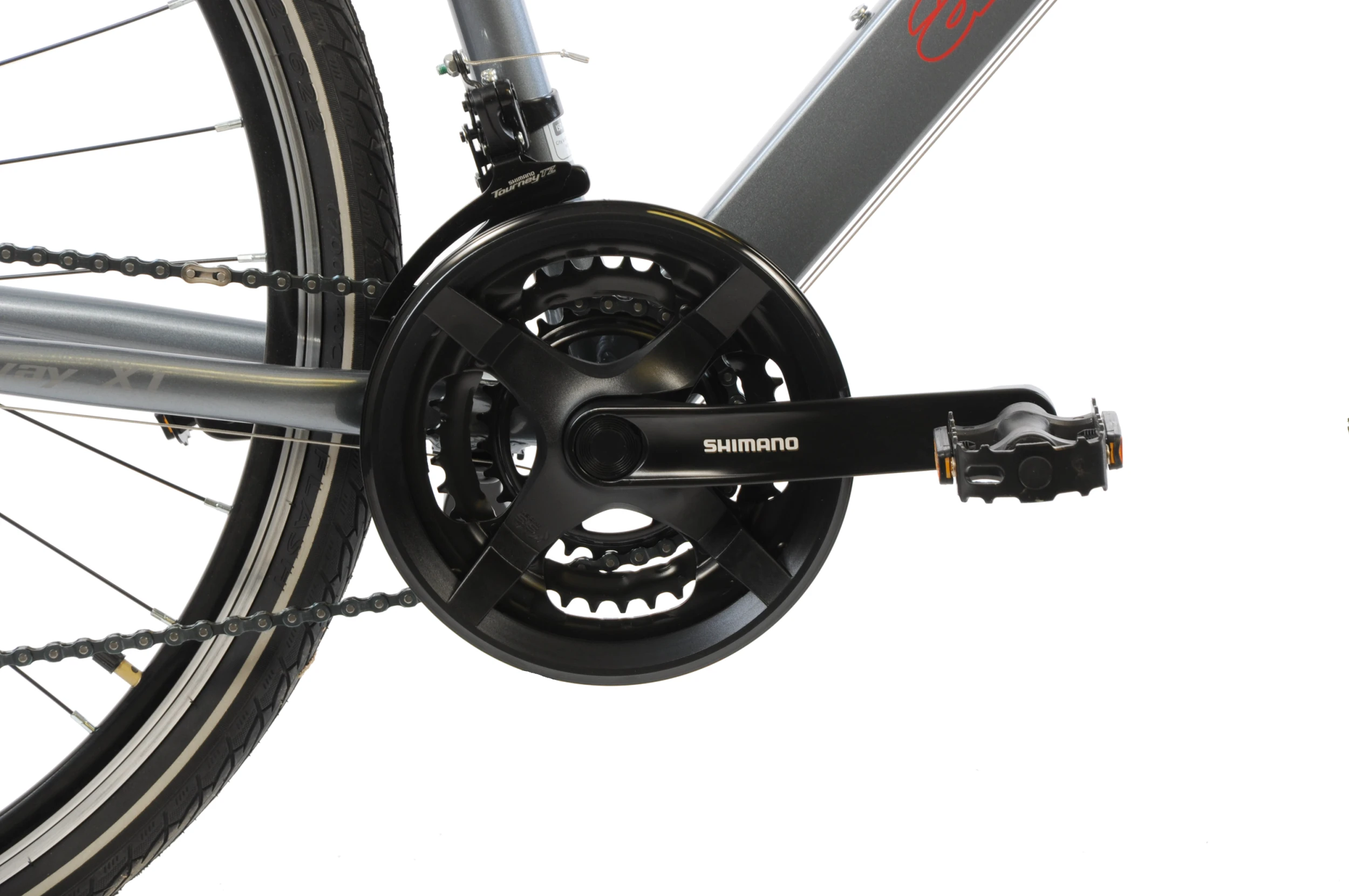 Ammaco Pathway X1 Sports Hybrid Bike Grey 8 Ammaco Pathway X1 Sports Hybrid Bike Grey - Image 6