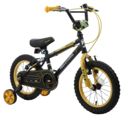 Professional Phantom 14 Inch Wheel Kids Bike Black