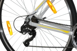 Ammaco Road Runner Pro V Sports Hybrid Silver -CycleKing Shop ROAD20RUNNER20SILVERa