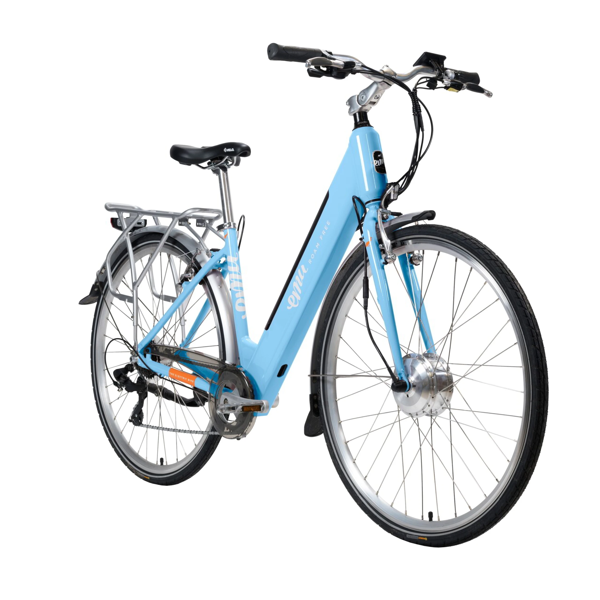 Emu Roam Step Through 700c Wheel Electric Bike Light Blue 2 Emu Roam Step Through 700c Wheel Electric Bike Light Blue