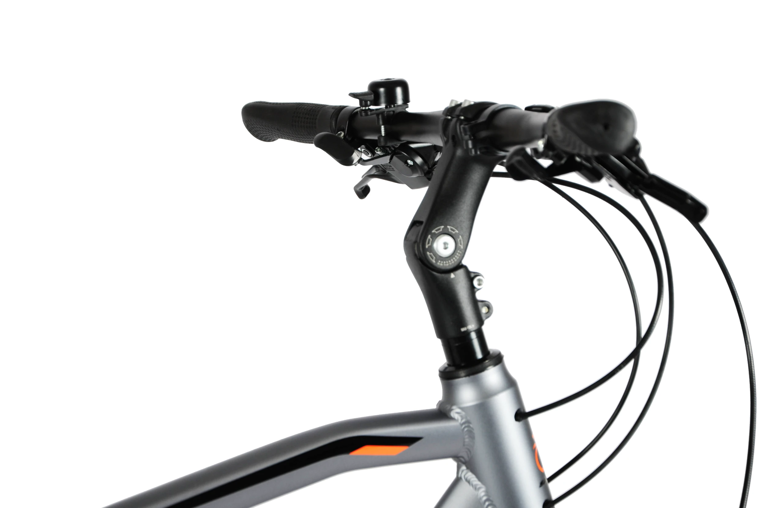 Salcano Istanbul Commuter Hybrid Bike Grey 11 Salcano Istanbul Commuter Hybrid Bike Grey - Image 9